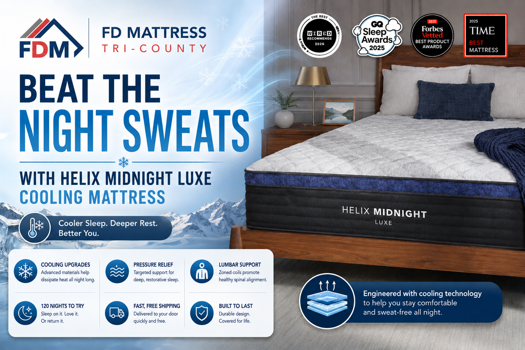 helix midnight luxe cooling mattress