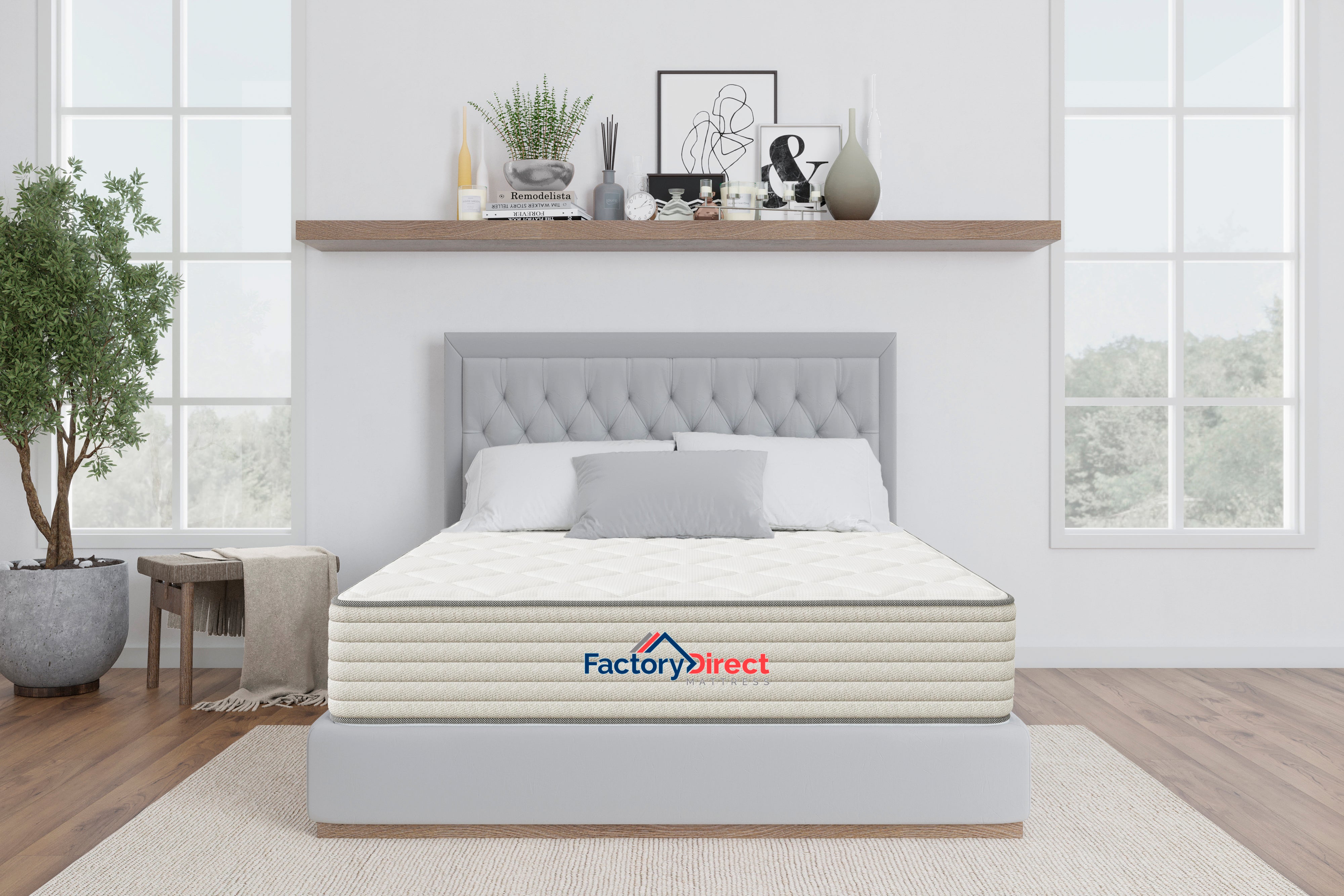 4500 Plush Double-Sided Mattress by Factory Direct Mattress