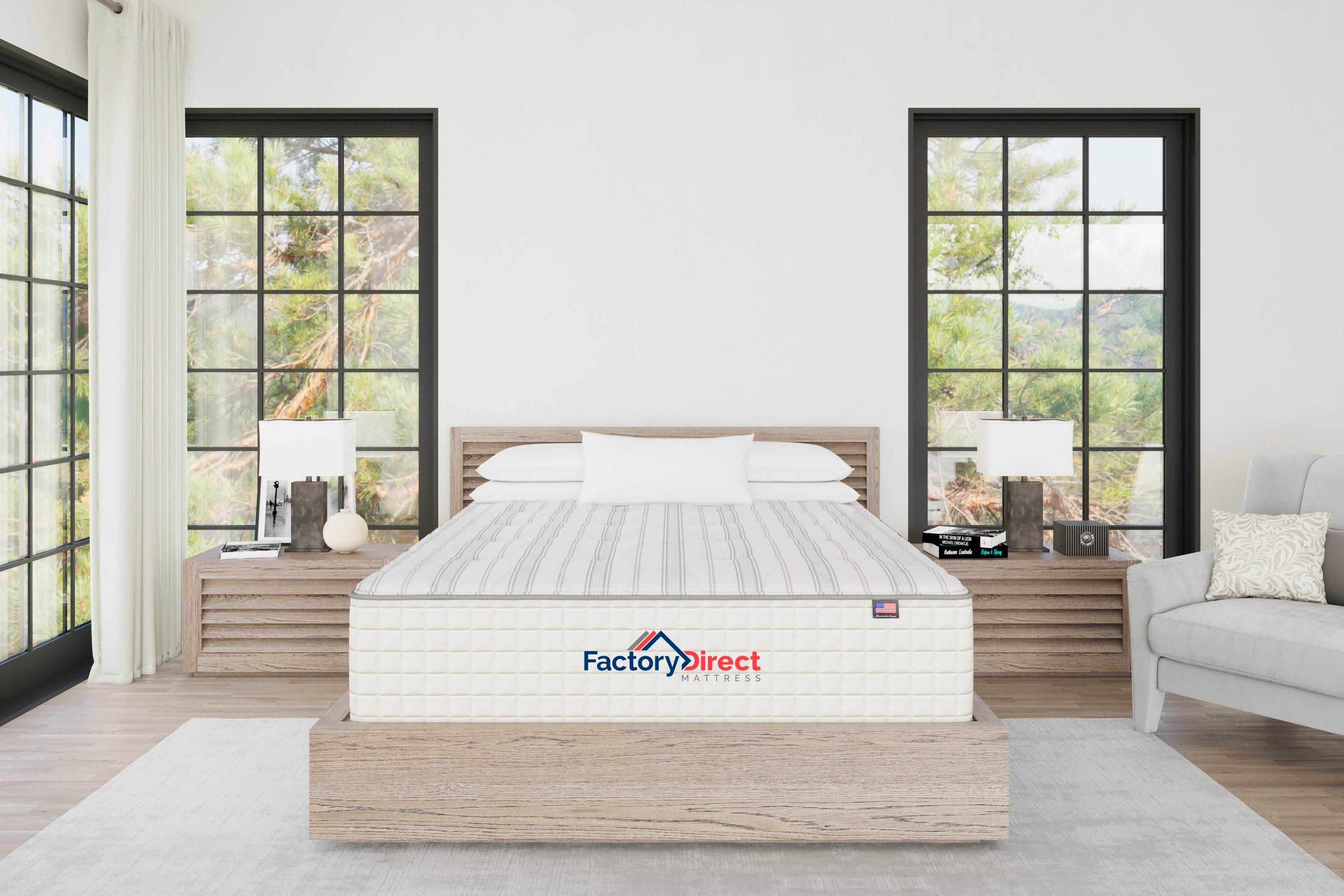 9200 Double-Sided Firm Mattress by Factory Direct Mattress