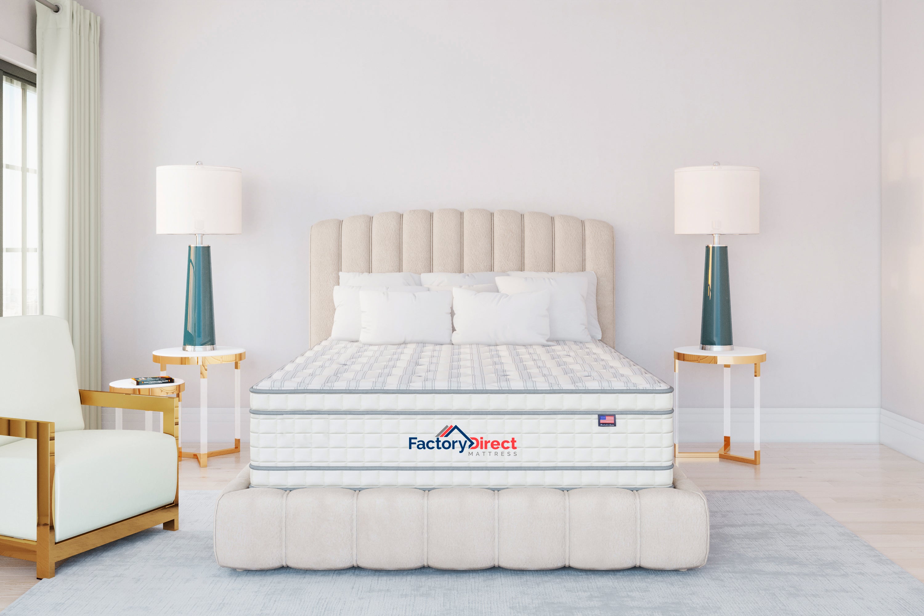 9200 Double-Sided Pillow Top Mattress by Factory Direct Mattress
